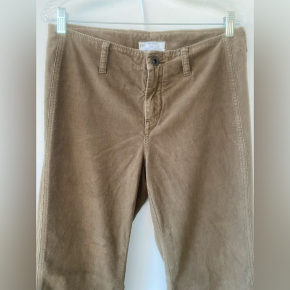 free people corduroy super bell bottoms thin wake brow sz. 30 - Picture 3 of 13